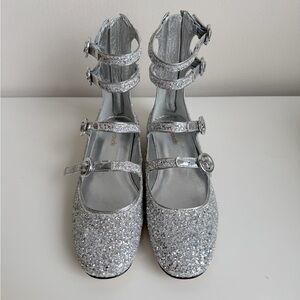 Larroudé glitter flats